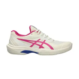 Asics Game FF Clay Cream Bright Pink Women's Sneakers