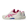 Asics Game FF Clay Cream Bright Pink Women's Sneakers