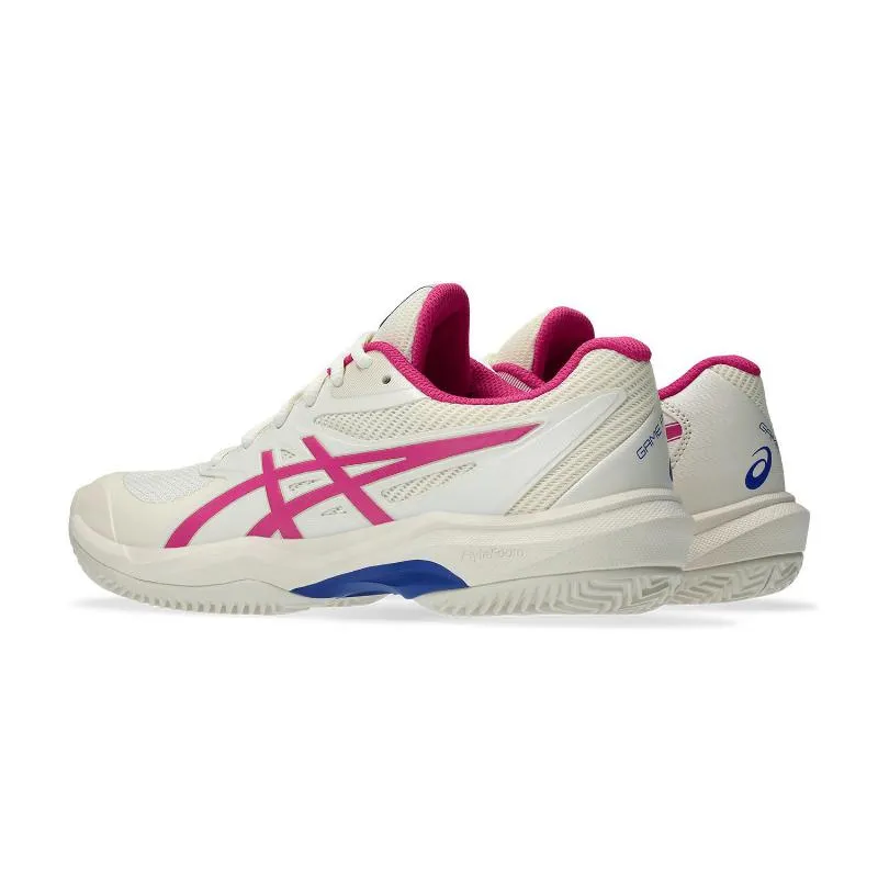 Asics Game FF Clay Cream Bright Pink Women's Sneakers