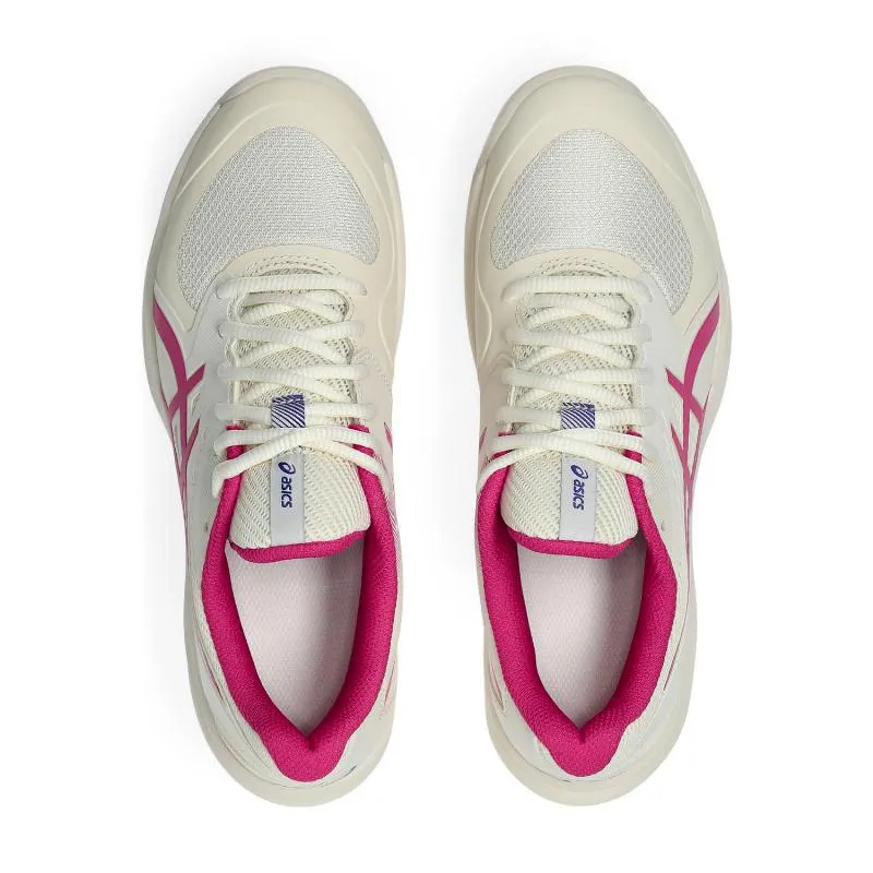 Asics Game FF Clay Cream Bright Pink Women's Sneakers