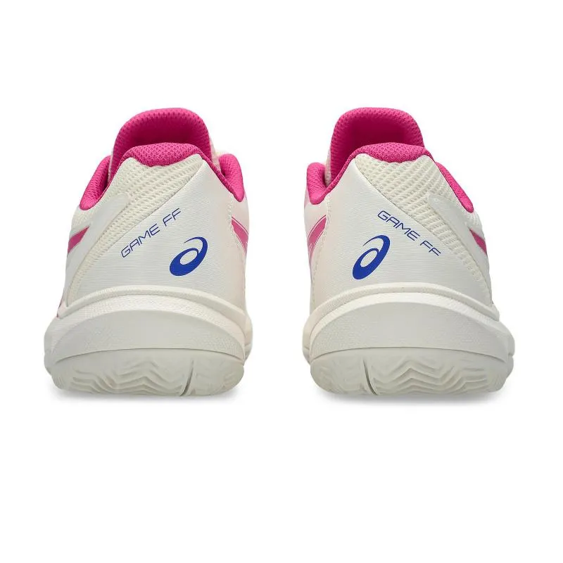 Asics Game FF Clay Cream Bright Pink Women's Sneakers