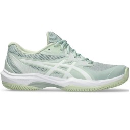 Asics Game FF Clay Lichen Green White Women''s Sneakers