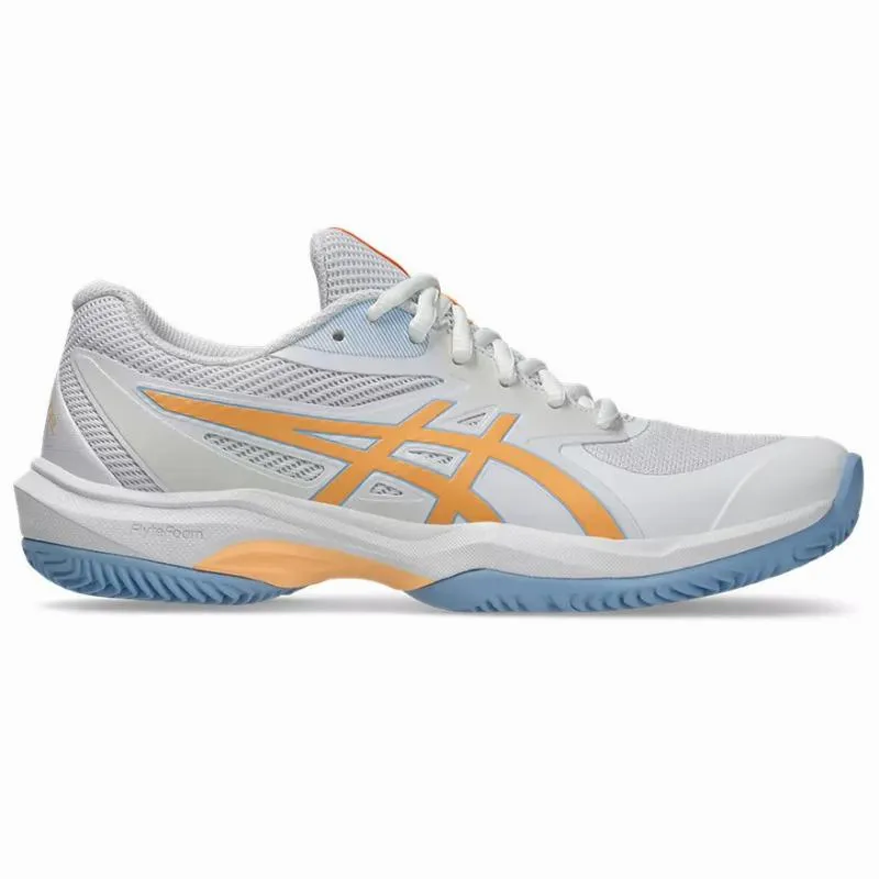 Asics Game FF Padel White Orange Women''s Sneakers