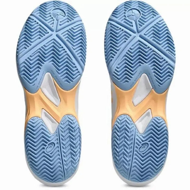 Asics Game FF Padel White Orange Women''s Sneakers