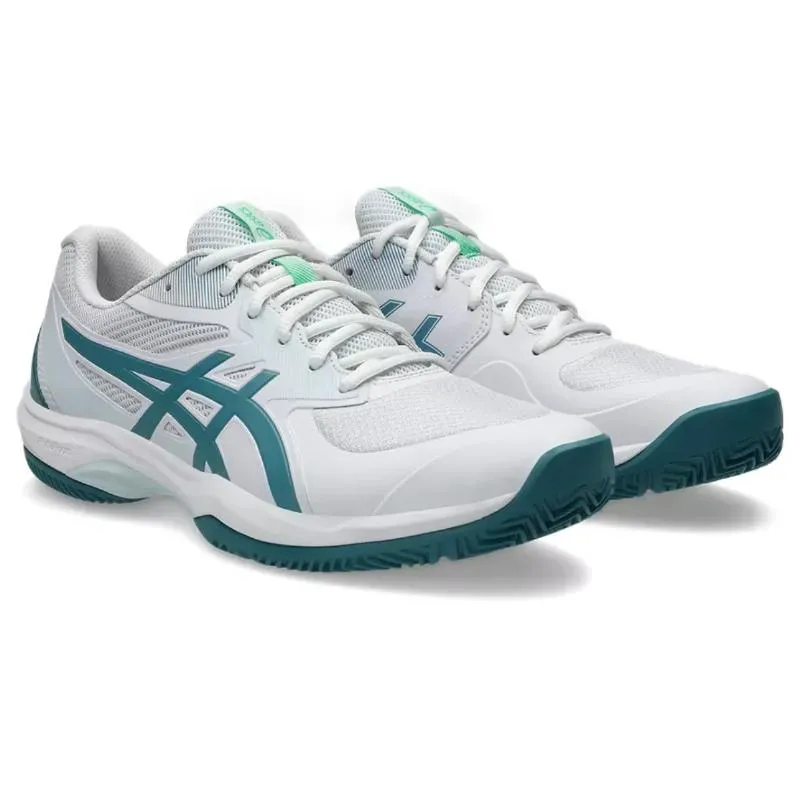 Asics Game FF Padel White Light Green Sneakers