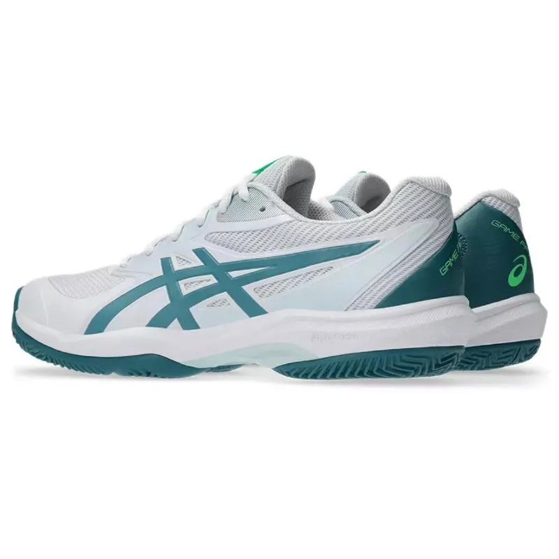 Asics Game FF Padel White Light Green Sneakers