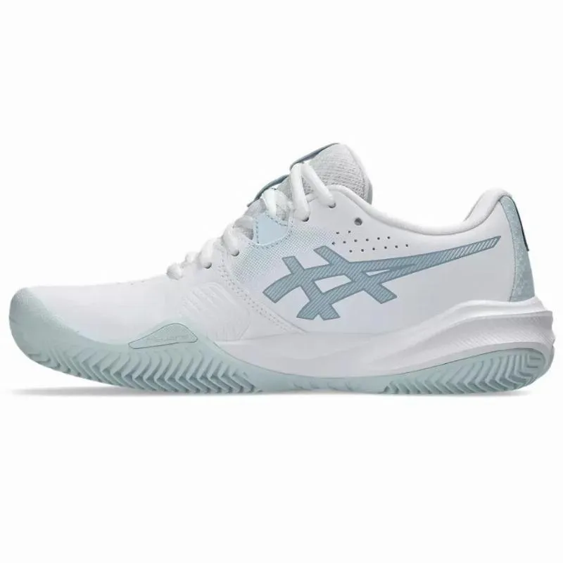 Asics Gel Challenger 15 Clay White Blue Women''''s Sneakers