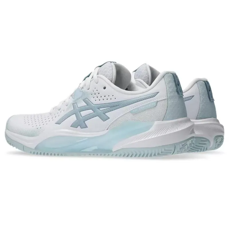 Asics Gel Challenger 15 Clay White Blue Women''''s Sneakers