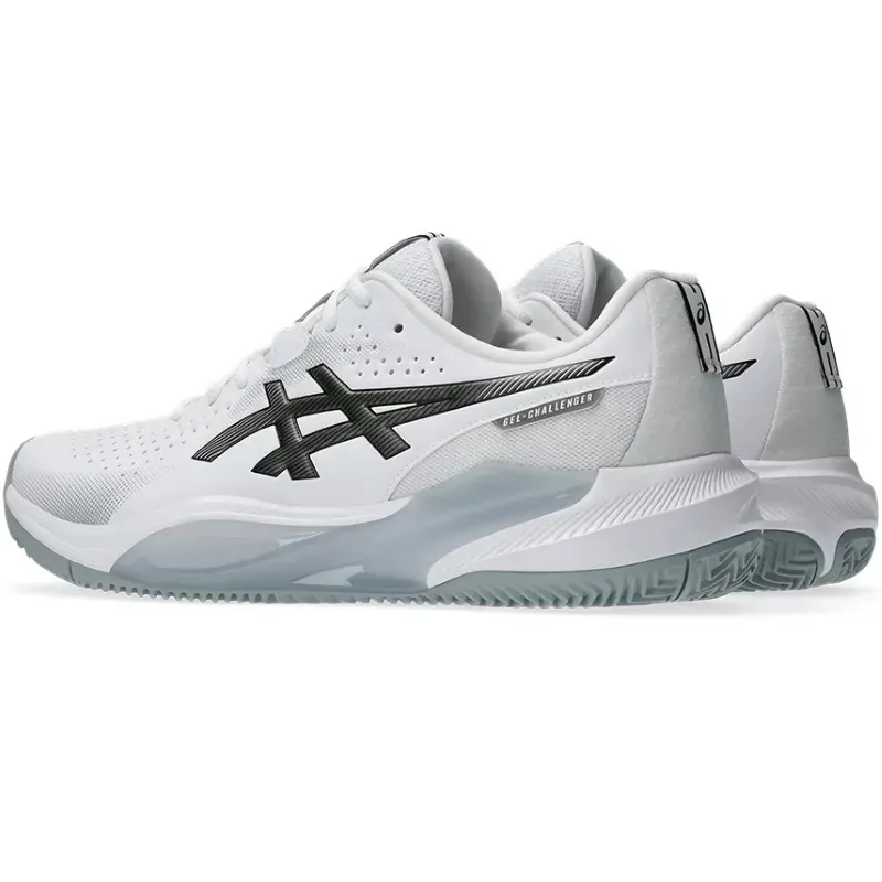 Asics Gel Challenger 15 Clay White Gray Sneakers