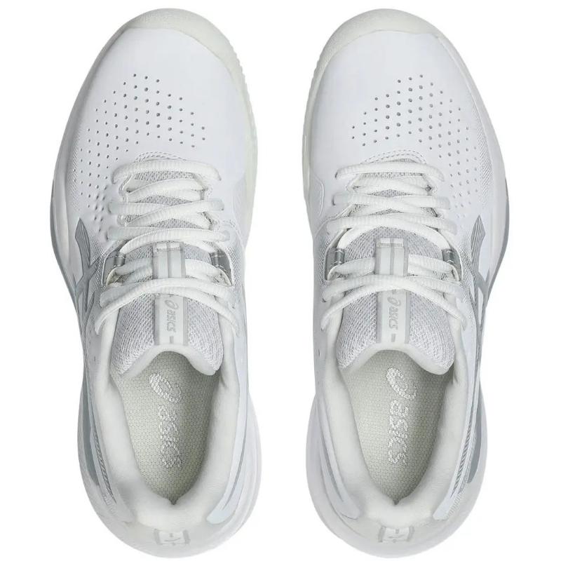 Zapatillas Asics Gel Challenger 15 Clay Blanco Plata Mujer