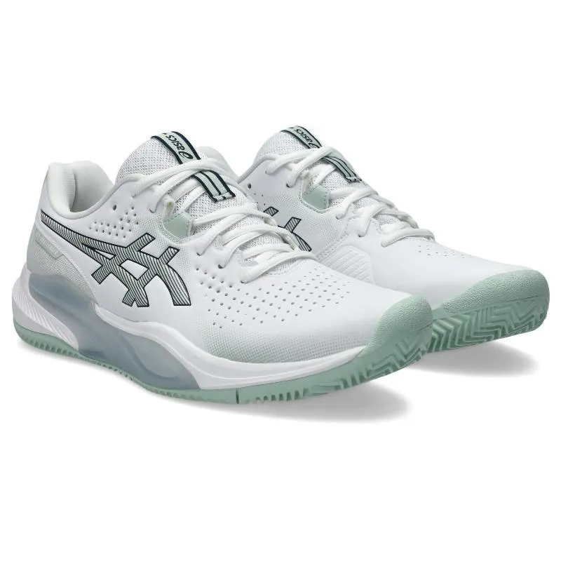 Asics Gel Challenger 15 Clay White Lichen Green Sneakers
