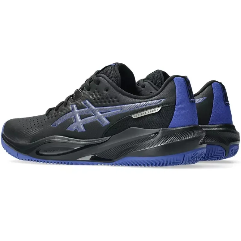 Asics Gel Challenger 15 Clay Black Cobalt Blue Sneakers