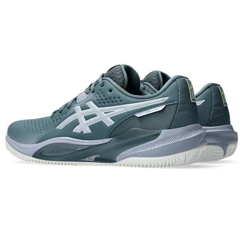 Asics Gel Challenger 15 Clay Green Steel Gray Sneakers
