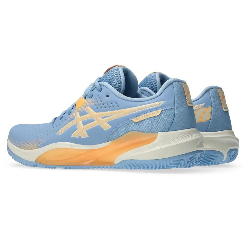 Asics Gel Challenger 15 Padel Blue Stone Orange Women''s Sneakers