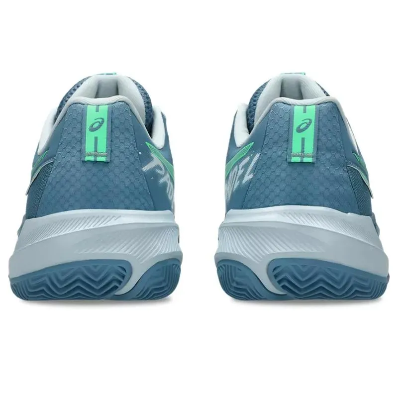 Asics Gel Challenger 15 Padel Blue Green Sneakers