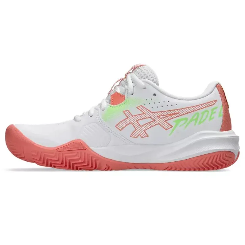 Asics Gel Challenger 15 Padel White Guava Women''s Sneakers