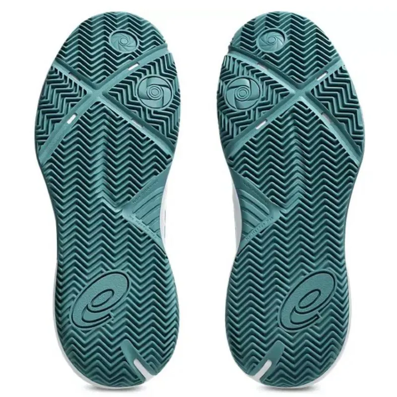 Asics Gel Challenger 15 Padel White Pine Green Sneakers