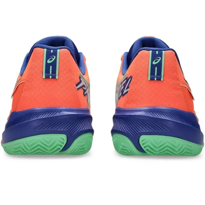 Asics Gel Challenger 15 Padel Coral Cobalt Blue Sneakers