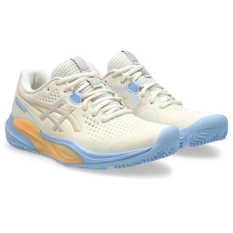 Chaussures Femme Asics Gel Challenger 15 Padel Cream Blue Stone