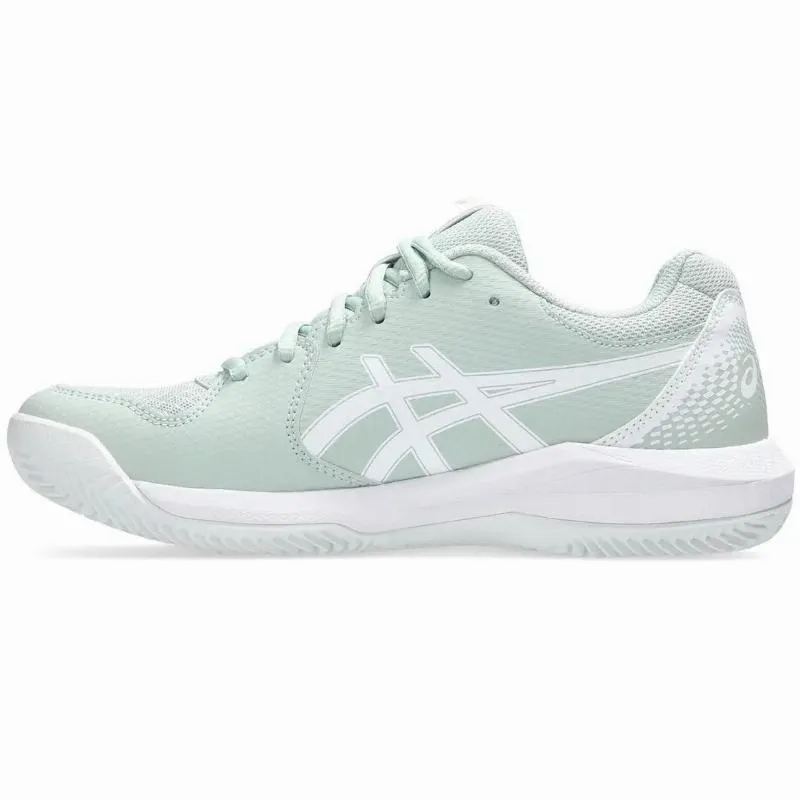 Asics Gel Dedicate 8 Clay Lichen Green White Women's Sneakers