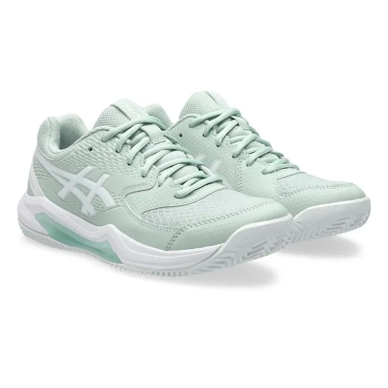 Asics Gel Dedicate 8 Clay Lichen Green White Women's Sneakers