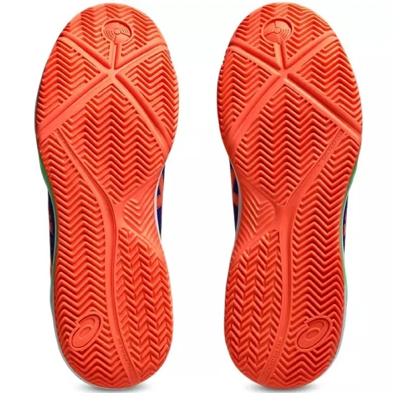 Asics Gel Dedicate 8 Padel Cobalt Blue Coral Sneakers