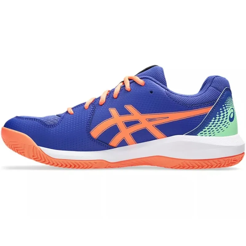 Asics Gel Dedicate 8 Padel Cobalt Blue Coral Sneakers