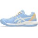 Asics Gel Dedicate 8 Padel Blau Stone Cream Damen Laufschuh