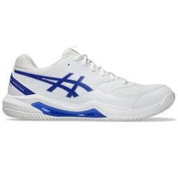 Asics Gel Dedicate 8 Padel Sneakers White Cobalt Blue