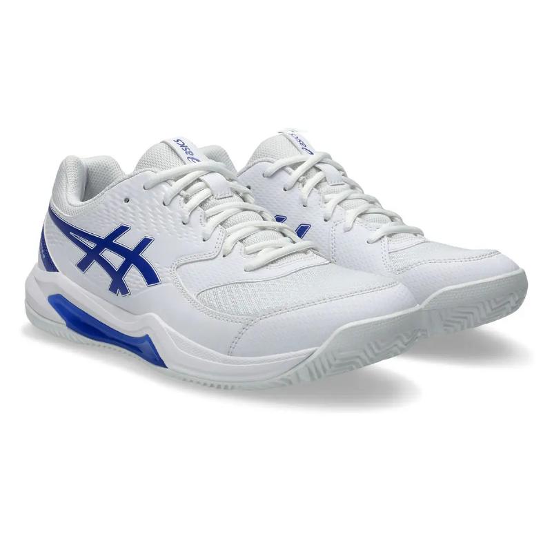 Asics Gel Dedicate 8 Padel Sneakers White Cobalt Blue