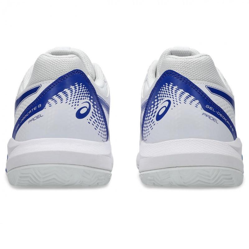 Asics Gel Dedicate 8 Padel Sneakers White Cobalt Blue