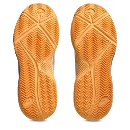 Asics Gel Dedicate 8 Padel White Orange Women's Sneakers