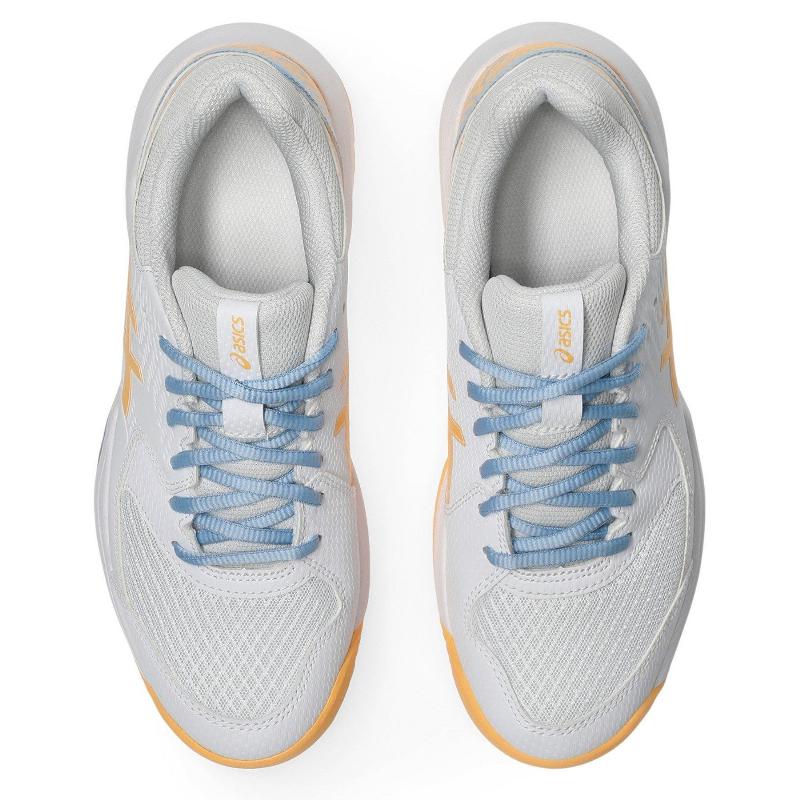 Asics Gel Dedicate 8 Padel White Orange Women''s Sneakers