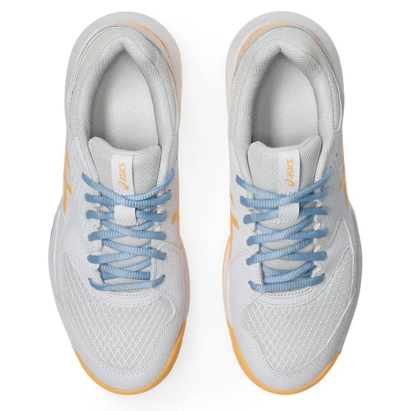 Asics Gel Dedicate 8 Padel White Orange Women's Sneakers