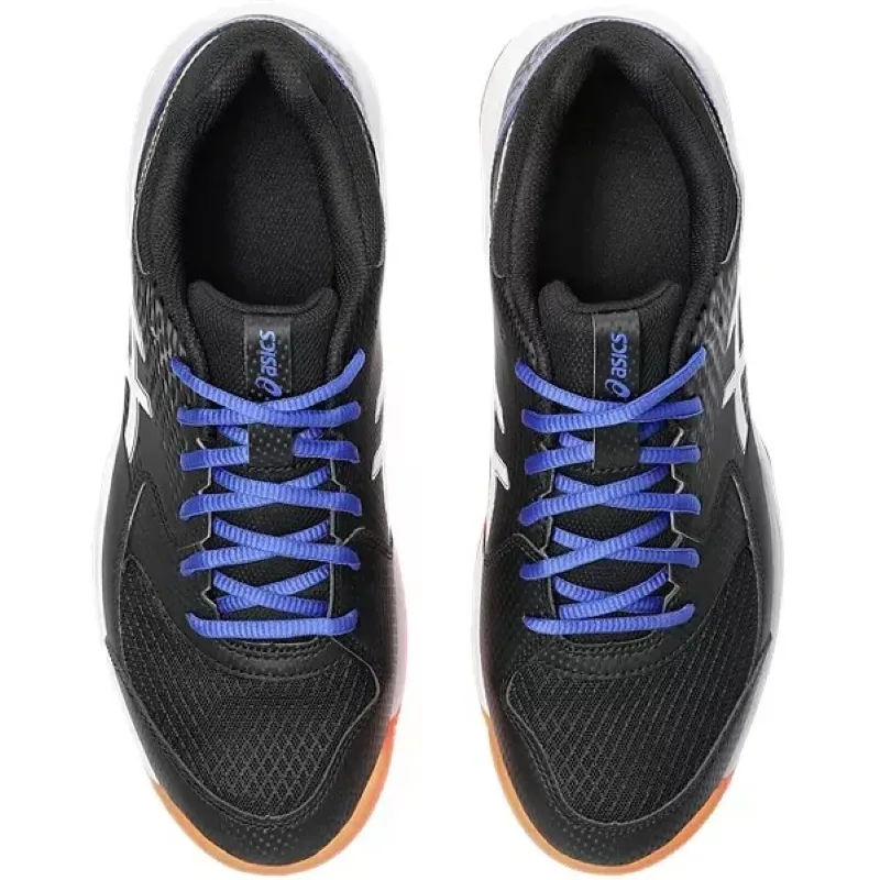 Asics Gel Dedicate 8 Padel White Black Blue Sneakers