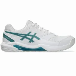 Asics Gel Dedicate 8 Padel White Pine Green Sneakers