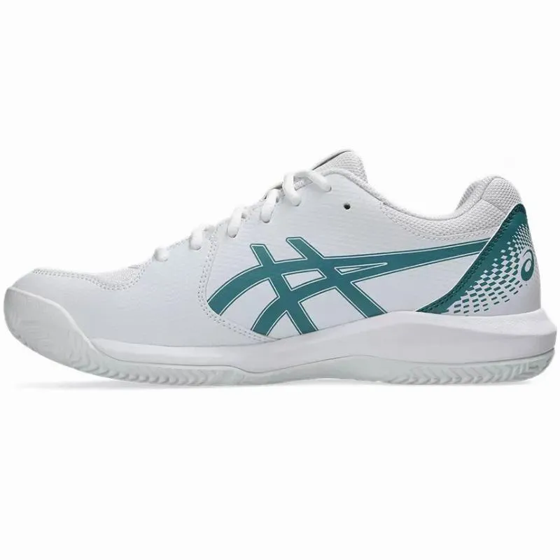 Asics Gel Dedicate 8 Padel White Pine Green Sneakers