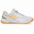Asics Gel Dedicate 8 Padel GS White Orange Junior Sneakers