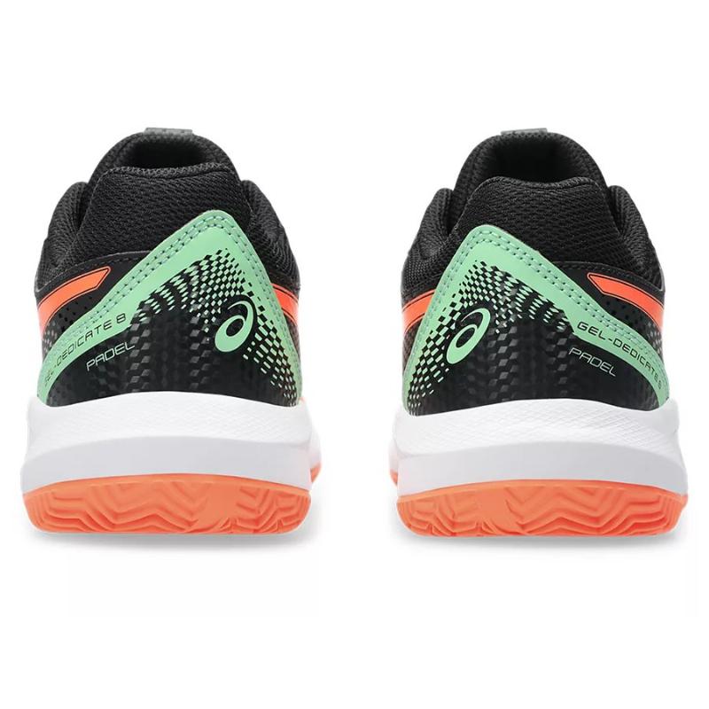 Asics Gel Dedicate 8 Padel GS Black Coral Junior Sneakers