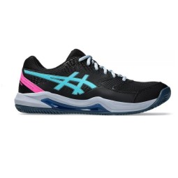 Asics Gel Dedicate 8 Padel Black Aqua Sneakers