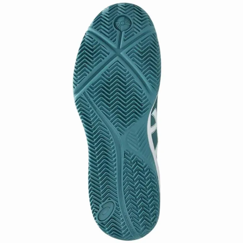 Asics Gel Dedicate 8 Padel Shoes Pine Green White