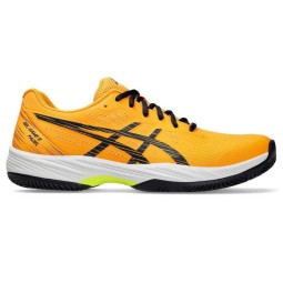Zapatillas Asics Gel Game 9 Padel Naranja Azul Medianoche