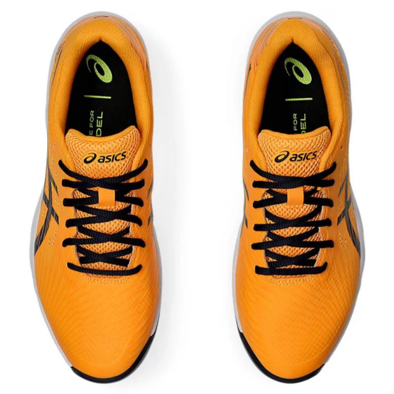 Zapatillas Asics Gel Game 9 Padel Naranja Azul Medianoche