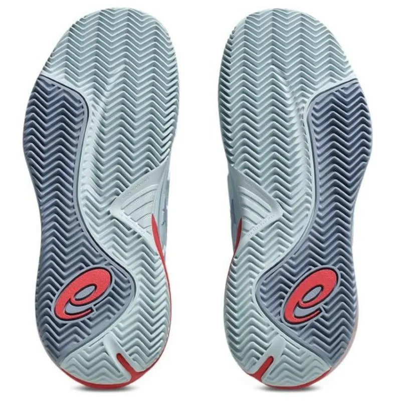 Asics Gel Resolution X Clay Sky Blue Gray Women''''s Sneakers