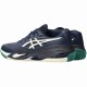 Asics Gel Resolution X Clay Midnight Blue Cream Sneakers