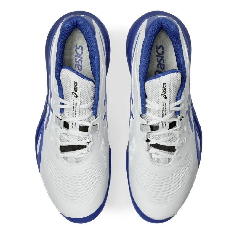 Asics Gel Resolution X Clay White Cobalt Blue Sneakers