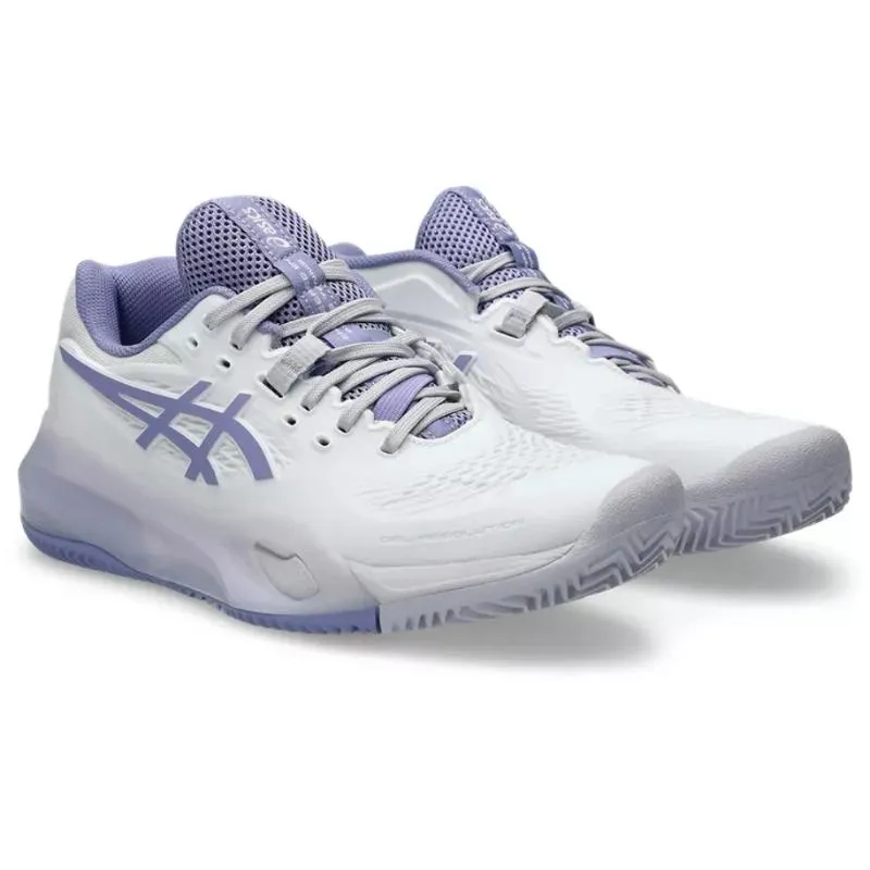 Asics Gel Resolution X Clay White Purple Women''''s Sneakers