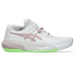 Asics Gel Resolution X Clay White Morganite Pink Women''''s Sneakers