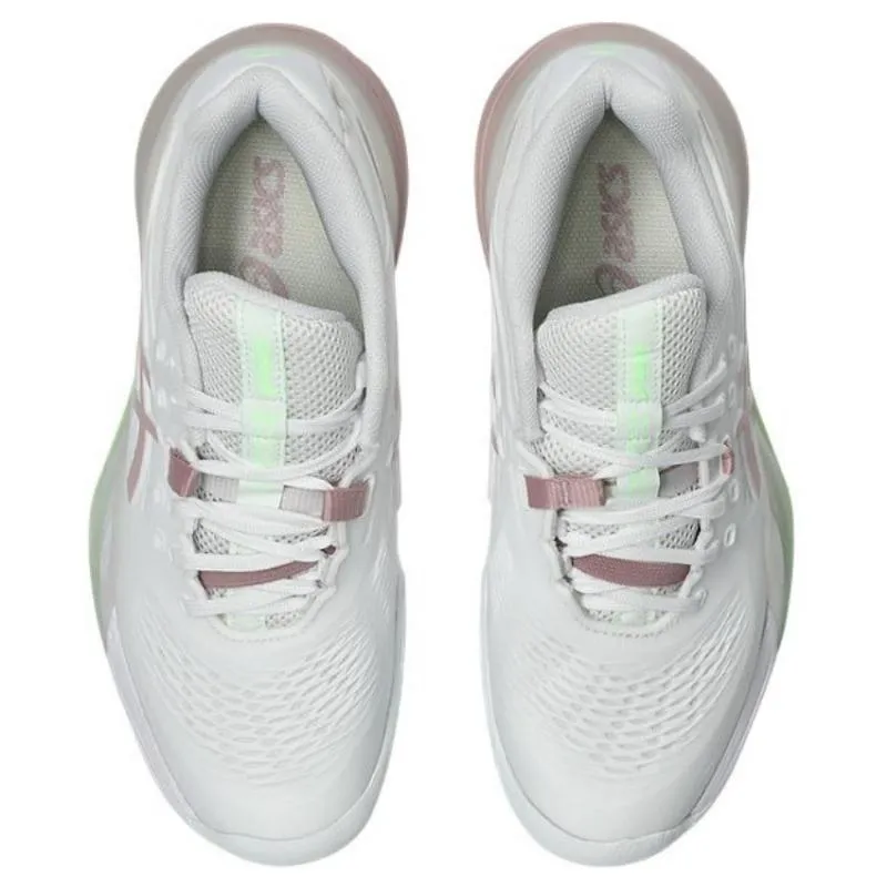 Asics Gel Resolution X Clay White Morganite Pink Women''''s Sneakers