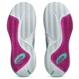 Asics Gel Resolution X Clay White Aurora Green Sneakers